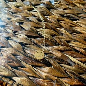 Libra star sign necklace